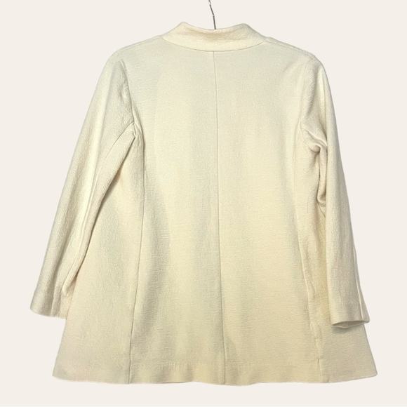 Eileen Fisher Stand Collar Jacket NO SIZE TAG - Picture 3 of 8